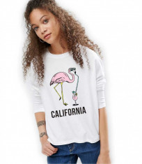 Bluza dama alba - California foto