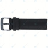 Samsung Galaxy Gear S2 Classic (SM-R732) Curea cu cataramă cu &icirc;nchidere piele neagră GH98-38407A