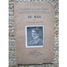 DE MAX - MAURICE MAGRE