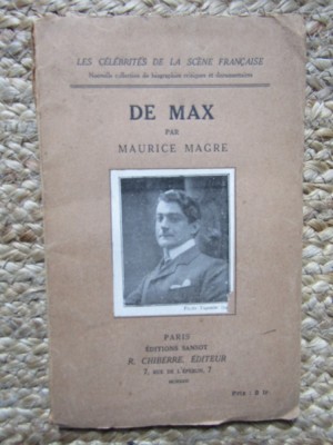 DE MAX - MAURICE MAGRE foto
