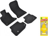 Covorase auto din mocheta Umbrella pentru BMW 5 [F10 11 LCI] (2013-2017) + Odorizant Auto Bradut Wunder-Baum Vanillaroma