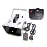 Masina de fum profesionala 1500W cu telecomanda, ideallstore, jet 7m, rezervor 1.5L, echipament DJ club