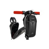 Geanta rigida pentru trotineta/bicicleta/scuter Trizand 25205, 30 x 16 x 11 cm, neagra, impermeabila