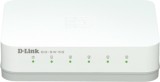 SWITCH D-LINK 5 porturi Gigabit, carcasa plastic, &quot;GO-SW-5G&quot; (timbru verde 2 lei)