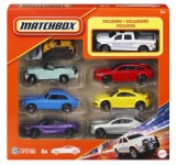MATCHBOX SET 8 MASINUTE METALICE EXCLUSIV CAMIONETA POLITIEI SCARA 1 LA 64
