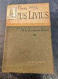 De la fundarea Romei volumul 3 Titus Livius