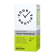 Supliment Alimentar Train Your Brain 9 x 25 mililitri Secom