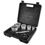 Set freze cu carbid de tungsten 33-83 mm, 8 piese, pentru zidarie