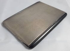 Tabachera veche manufacturata din argint