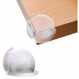 Protectie pentru colt mobilier din Silicon 3x3 cm Transparent