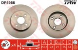 Disc frana MAZDA 2 (DE) (2007 - 2015) TRW DF4966