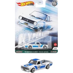 Masinuta metalica 1975 Datsun Sunny B120 - Hot Wheels Premium Car Culture Hyper Haulers, scara 1:64