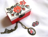 Set cadou cu motiv traditional 29693