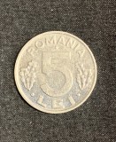 Moneda 5 lei 1992