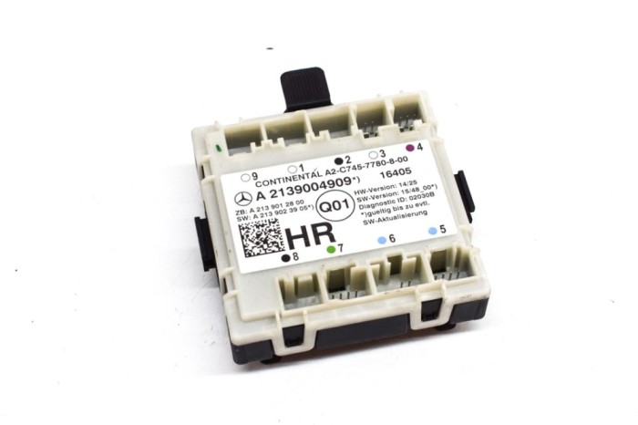 Modul de control ușă dreapta spate MERCEDES-BENZ E T-Model S213 2016 OEM: A2139004909,A2139012800,A2139023905 20572527