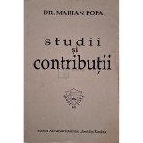 Marian Popa - Studii si contributii (Editia: 2003)