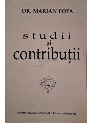 Marian Popa - Studii si contributii (Editia: 2003) foto