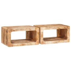 vidaXL Mese de noptieră 45 x 30 x 24 cm Lemn masiv de mango 4104579