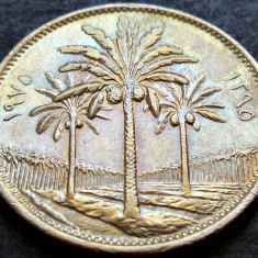 Moneda exotica 50 FILS - IRAK, anul 1975 * cod 2227