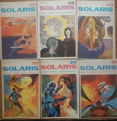 SOLARIS 6 VOL. - STANSILAW LEM ( colectia povestiri stiintifico-fantastice) foto