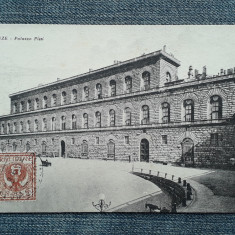 586 - Florenta - Palazzo Pitti / carte postala interbelica Firenze Italia