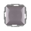 Intrerupator cap scara - cruce simplu Abex Perla WP-8P AN, incastrat, antracit