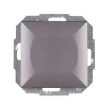 Intrerupator cap scara - cruce simplu Abex Perla WP-8P AN, incastrat, antracit