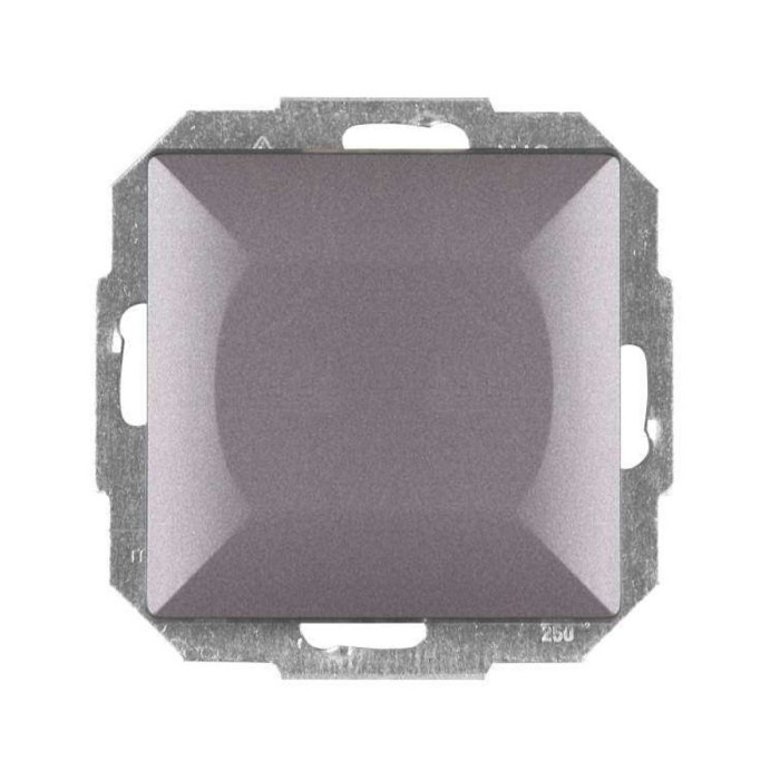 Intrerupator cap scara - cruce simplu Abex Perla WP-8P AN, incastrat, antracit