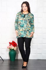 Compleu Elegant din 2 piese Barb Verde - 48Marimea