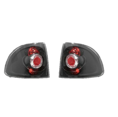 Set stopuri tuning OPEL ASTRA F, 10.1994-12.2002, model cabrio, SEDAN, Taiwan, partea stanga+dreapta, negru, transparent; cu locas bec; foto