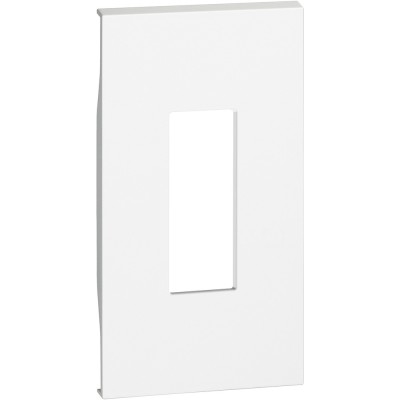 Placa priza standard italian 2M Living Now Bticino alb KW02M2 foto