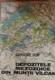 Depozitele Mezozoice din Munții V&acirc;lcan - Grigore Pop, 1973, 150 pagini, Geografie, Editura Academiei
