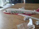 Macheta metalica de avion Eva Air| Decoratie | Perfect pt cadou
