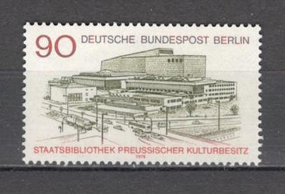 Berlin.1978 Inaugurarea Bibliotecii de Stat SB.865