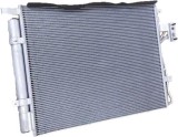 Condensator climatizare AC Kia Sorento 15, motor: 2.0 Crdi, 2.2 Crdi, Condensator cu uscator integrat, OEM/OES, miez si rezervor din aluminiu