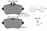 Set placute frana TEXTAR 2507101