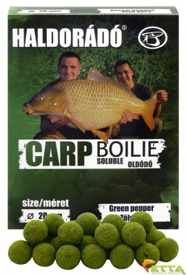 Haldorado - Carp Boilie Soluble Green Pepper 800g 20mm foto