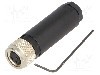 Conector M8, 3 pini, clasa etanseitate IP67, LAPP - 22260125