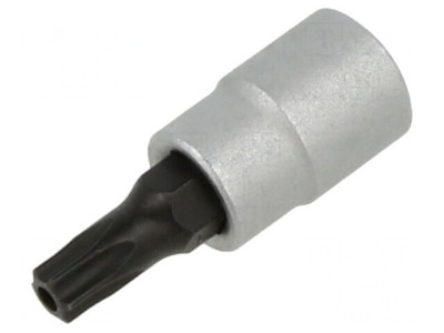 Cap tubulară Torx T27H 1/4 33mm foto