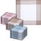 Set 12 Batiste de panza Jemidi, 40 x 40 cm, Multicolor, Bumbac, 55059.07