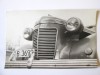 Rară! Fotografie originală 172 x 113 mm din anii 80 cu automobil de epoca participant la Raliul Automobile de Epoca, Alb-Negru, Romania de la 1950, Transporturi
