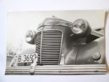 Rară! Fotografie originală 172 x 113 mm din anii 80 cu automobil de epoca participant la Raliul Automobile de Epoca
