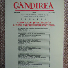 Revista Gandirea SERIE NOUA Anul X,NR 1-3 /2001