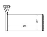 MAHLE AH 46 000S Schimbator caldura, incalzire habitaclu