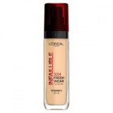Fond de ten rezistent la transfer Infaillible 32H Fresh Wear 125 Cald, 30ml, L&#039;Oreal Paris