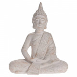 ProGarden Decoratiune Buddha &icirc;n sezut, 29,5x17x37 cm GartenMobel Dekor, vidaXL