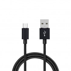 Cablu de date USB incarcare Micro USB, Fast Charging, 1m foto