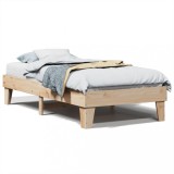 Cumpara ieftin Cadru de pat fara saltea, 90x200 cm, lemn masiv pin