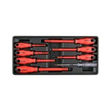 Set 8 surubelnite izolate 1000 v, insertie dulap scule, Yato YT-55462