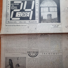 ziarul 24 ore din 9 februarie 1990-ziar din iasi